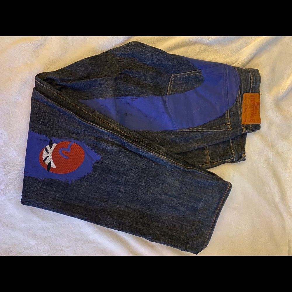 Evisu jeans size 36
